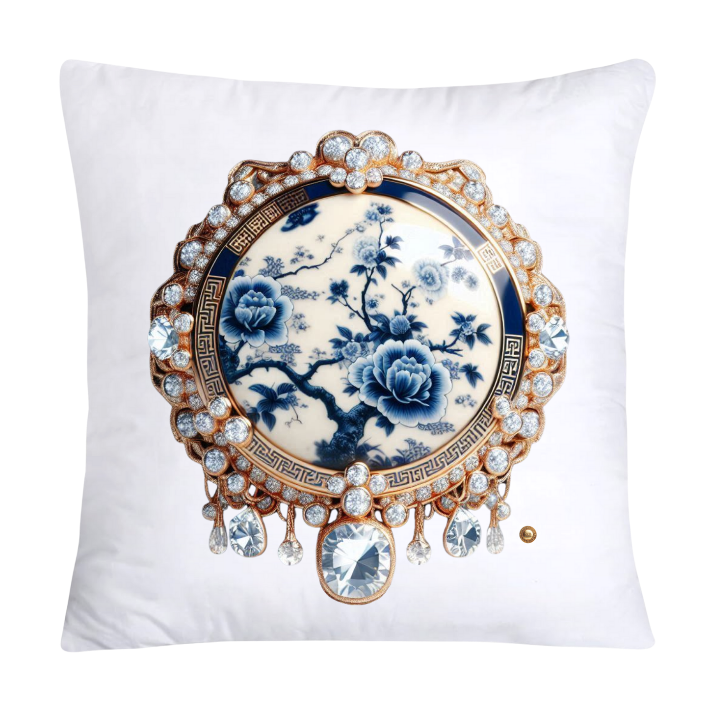 Blue Willow 18x18 Adorable Macaroon Throw Pillow Covers-1845