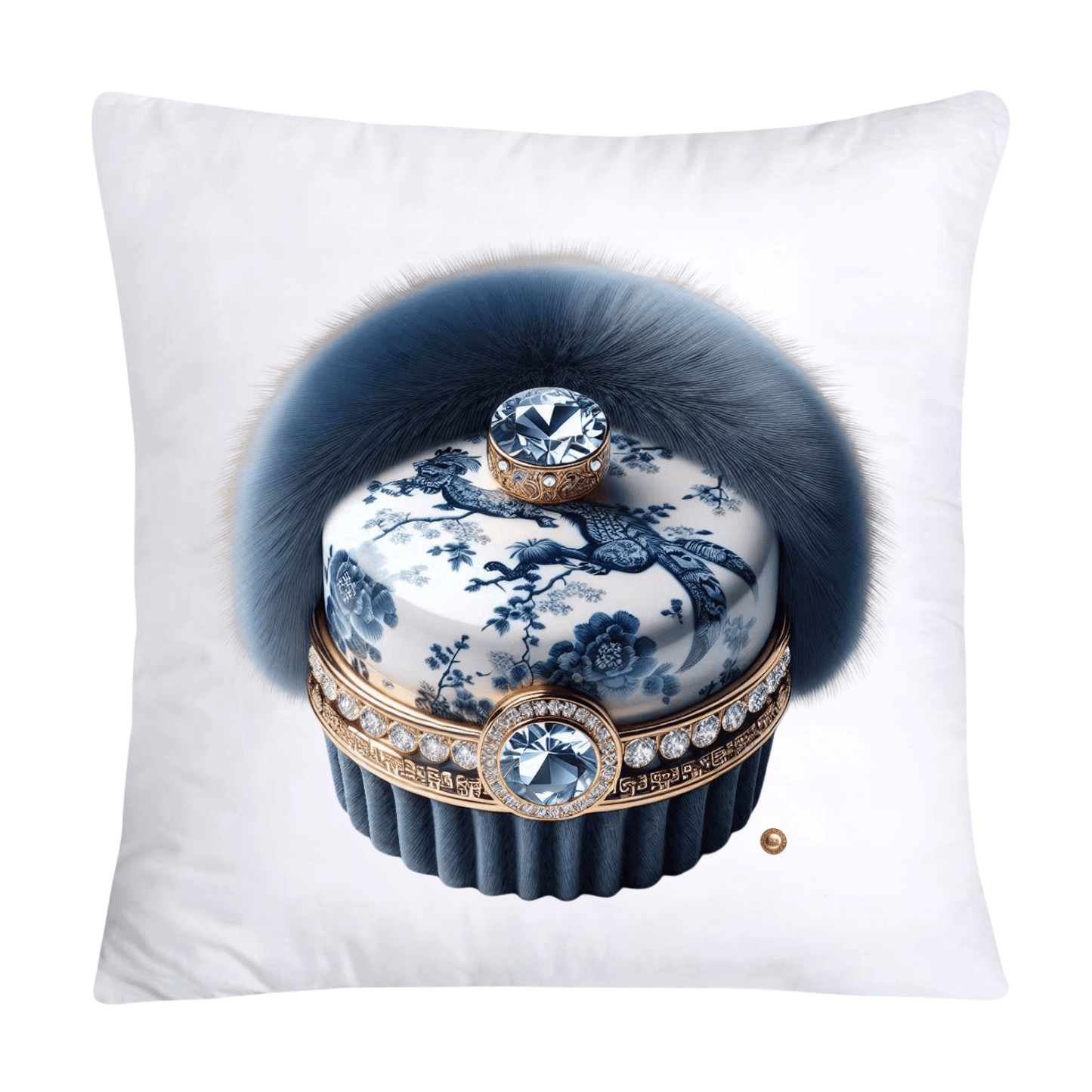 Blue Willow 18x18 Adorable Macaroon Throw Pillow Covers-1854