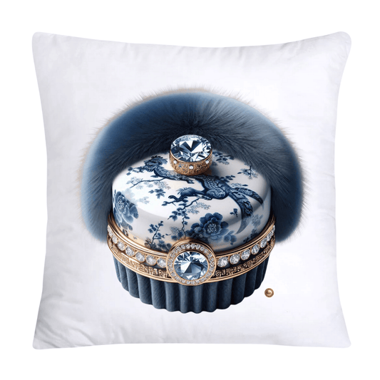 Blue Willow 18x18 Adorable Macaroon Throw Pillow Covers-1854