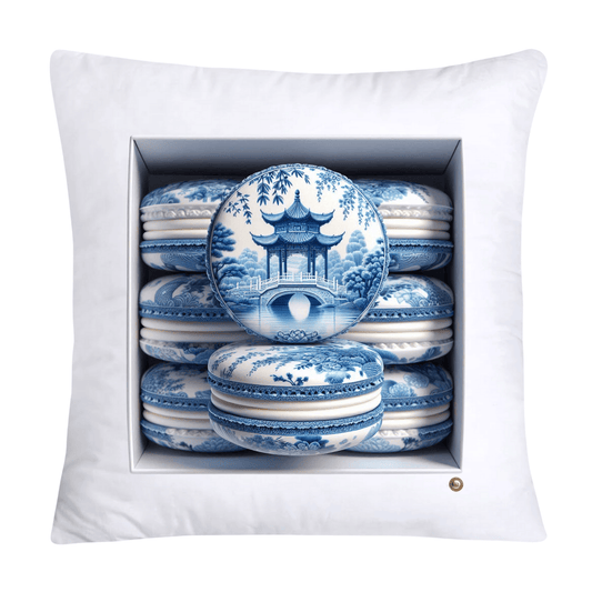 Blue Willow 18x18 Adorable Macaroon Pillow Covers-280