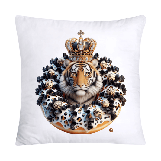 Wild Royal Animal Print Donut Pillow Covers-1981