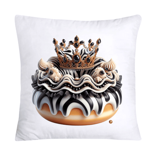 18x18 Wild Royal Animal Print Donut Pillow Covers-1987