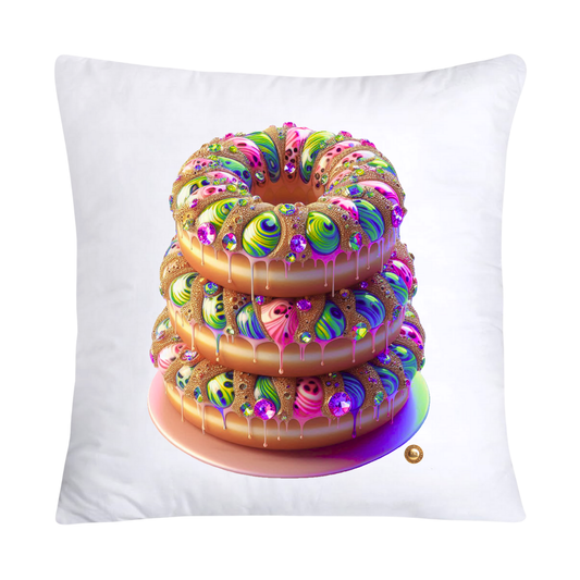 Wild Animal Print Donut Pillow Covers-2602
