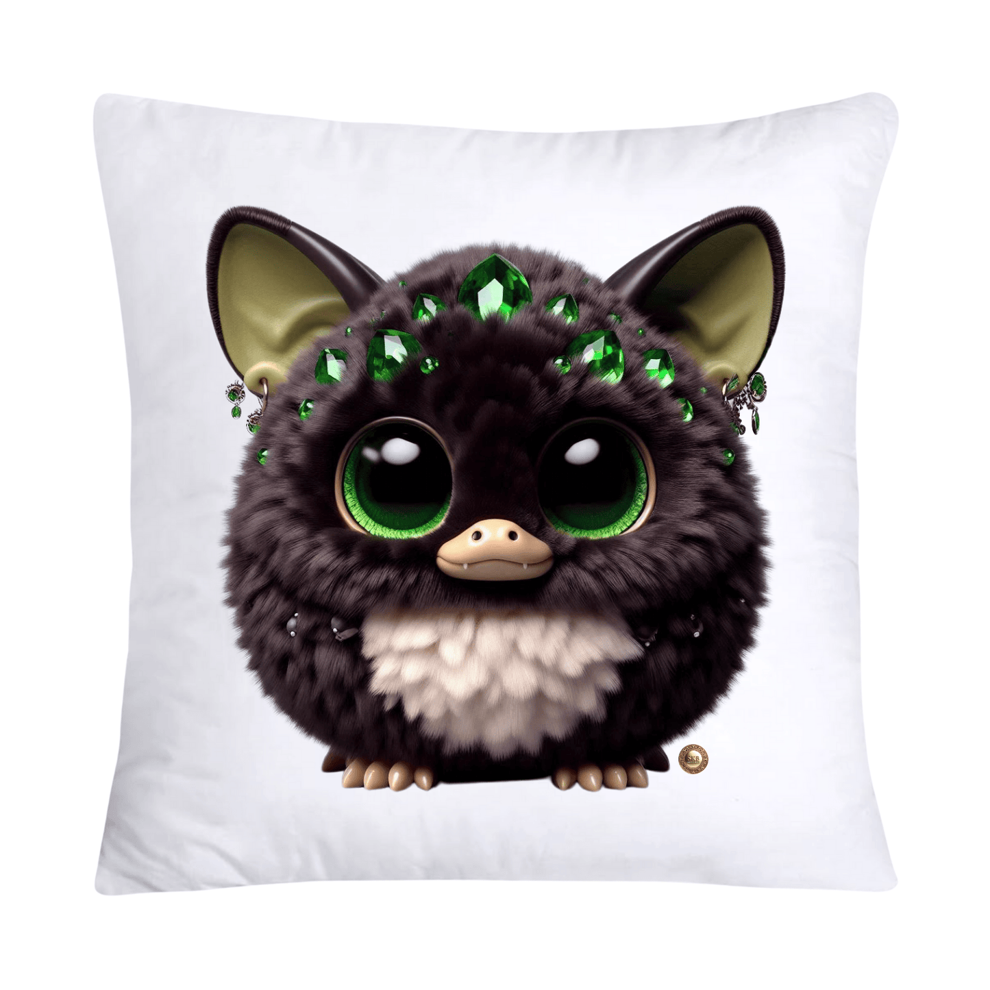 Furry Cajun Swamp Monster and His Pet Gator Pillow Covers-745