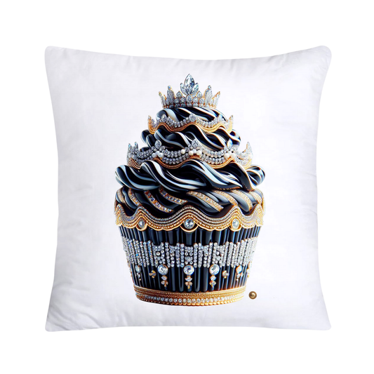 Royal and Wild Animal Print Cupcake Pillow Covers 18x18-3321