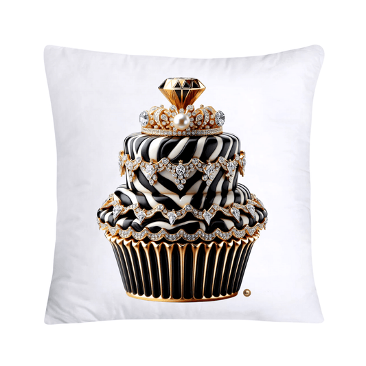 Royal Wild Animal Print 18x18 Cupcake Pillow Covers-4147