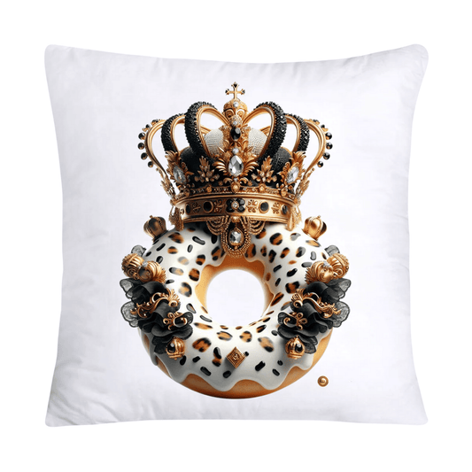 18x18 Wild Royal Animal Print Donut Pillow Covers-1994