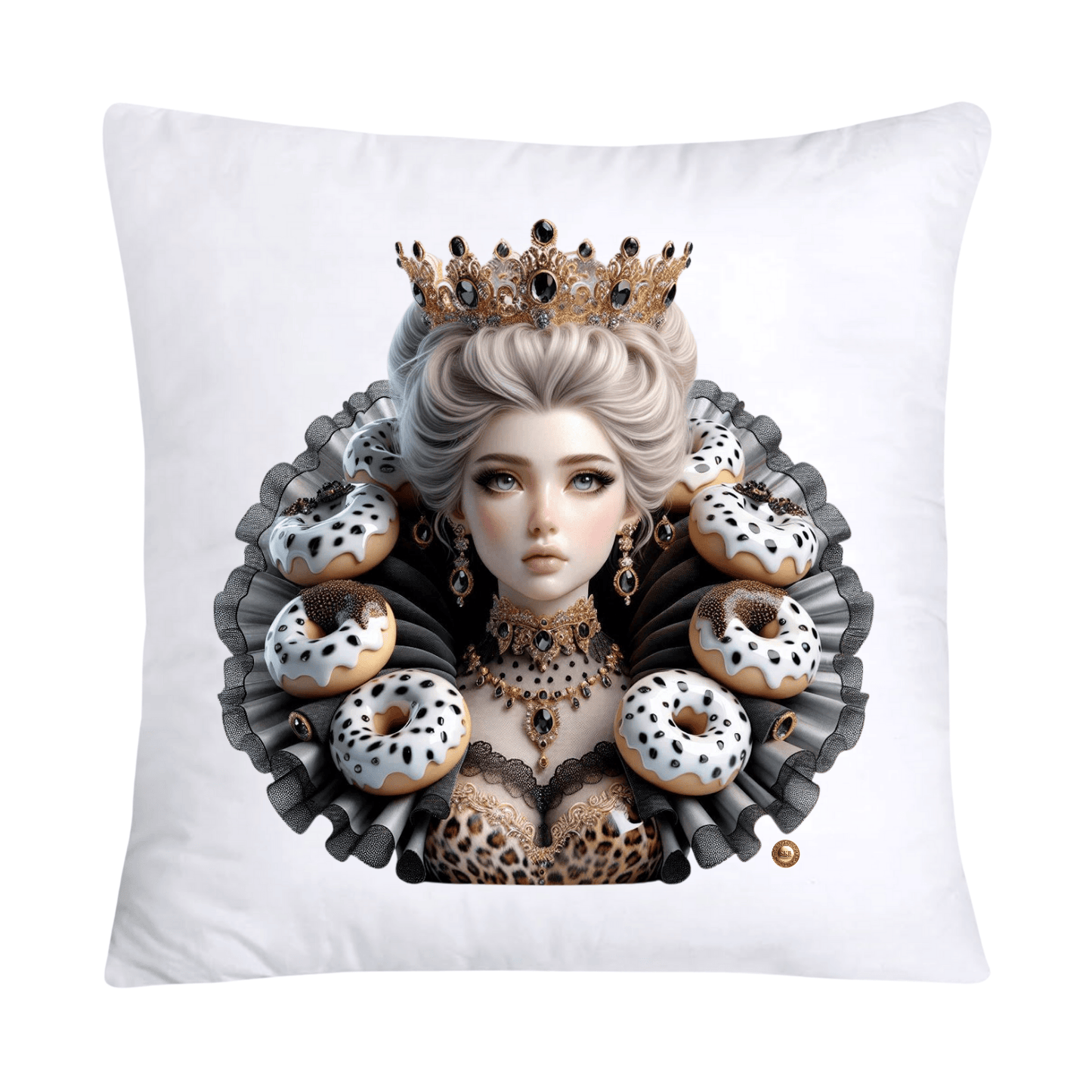 Wild and Royal Animal Print Donut 18x18 Pillow Covers-2025