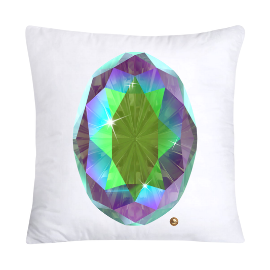 Sparkling Diamonds and Gemstone Pillow Covers-432