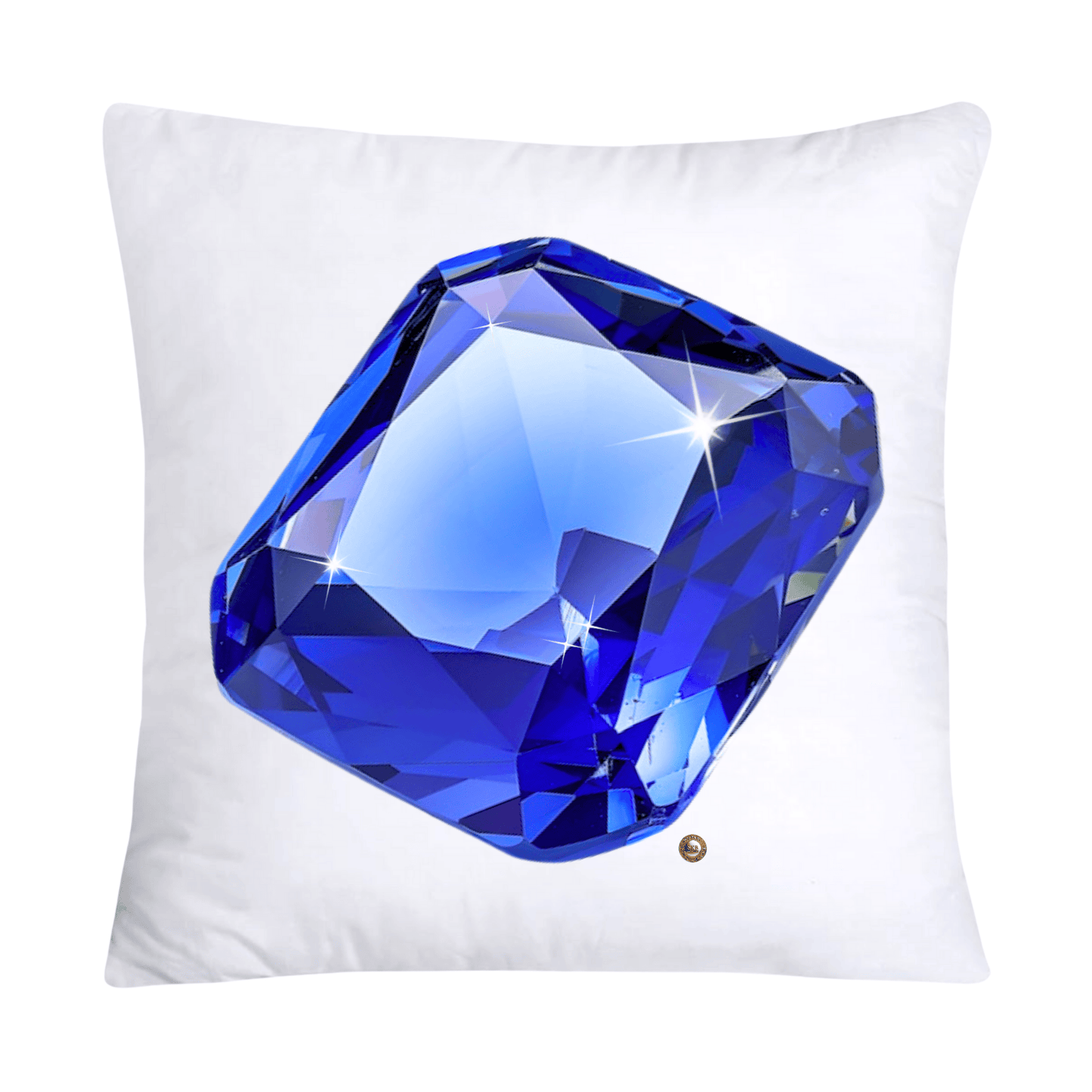 Sparkling Diamonds and Gemstone Pillow Covers 18x18-2155