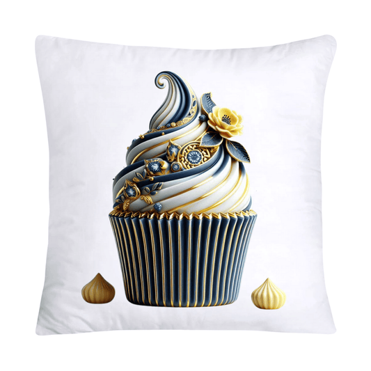 Blue Willow Chinoiserie Cupcake Throw Pillow Covers 18X18-3044