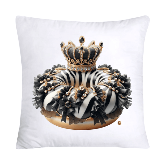 18x18 Wild Royal Animal Print Donut Pillow Covers-1988
