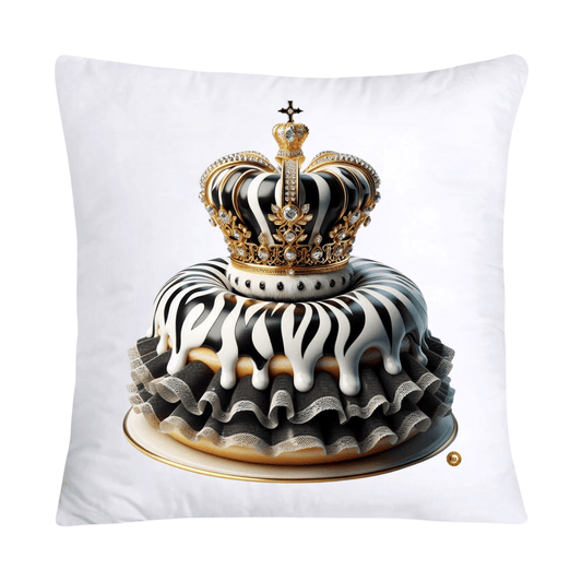 18x18 Wild Royal Animal Print Donut Pillow Covers-1992