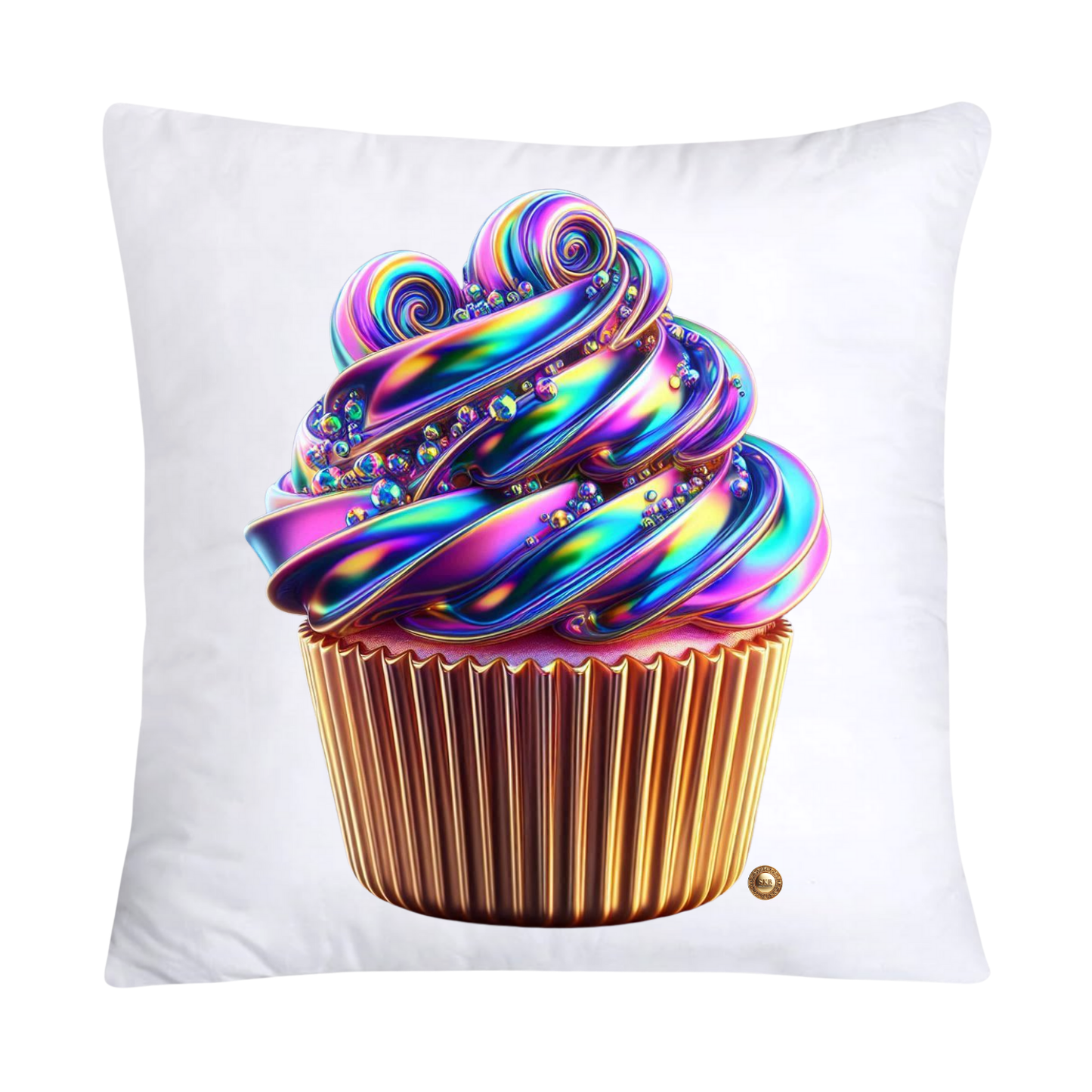 Wild Animal Print Cupcake Throw Pillow Covers 18X18-1169