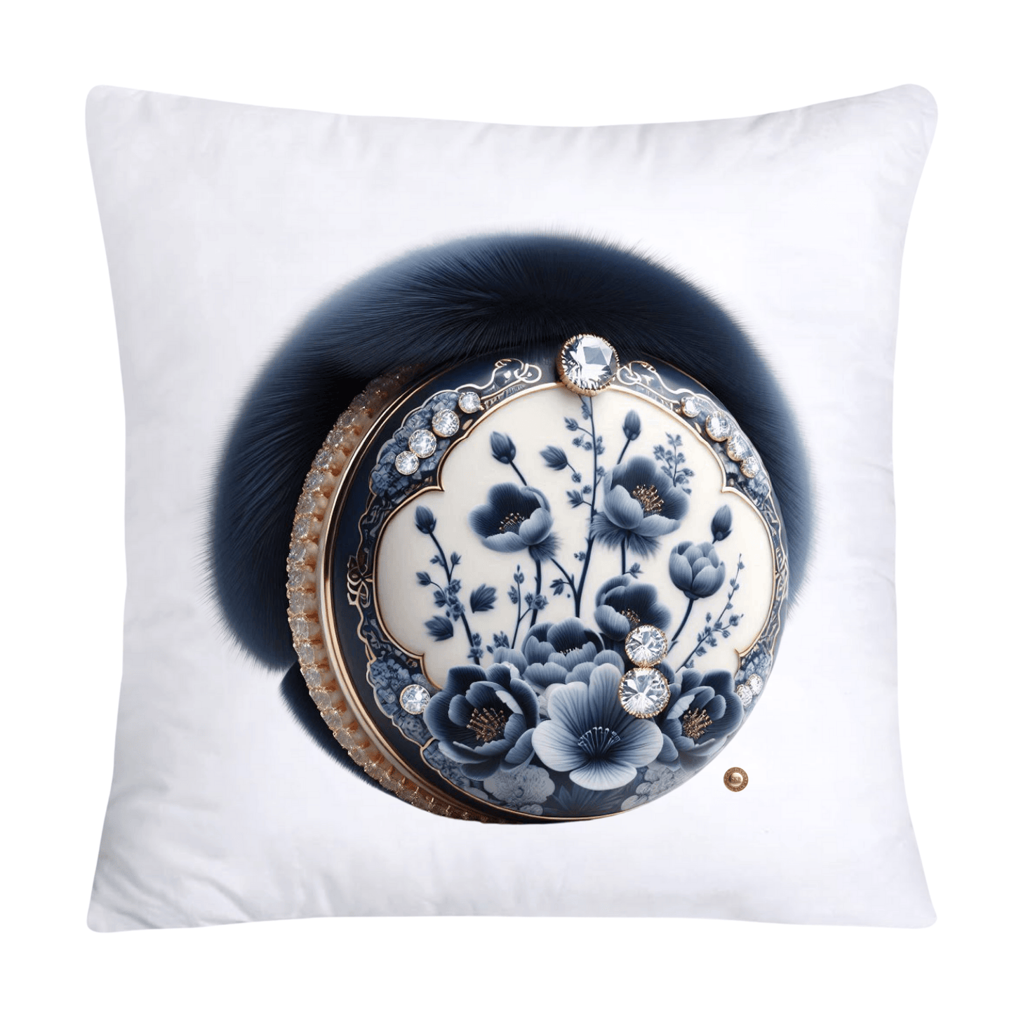 Blue Willow 18x18 Adorable Macaroon Throw Pillow Covers-1863