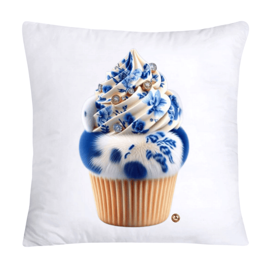 Blue Willow 18x18 CupcakeThrow Pillow Covers-2568