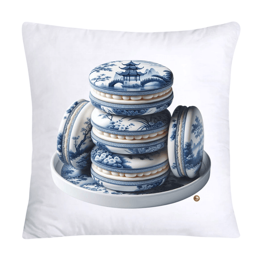 Blue Willow 18x18 Adorable Macaroon Pillow Covers-1917