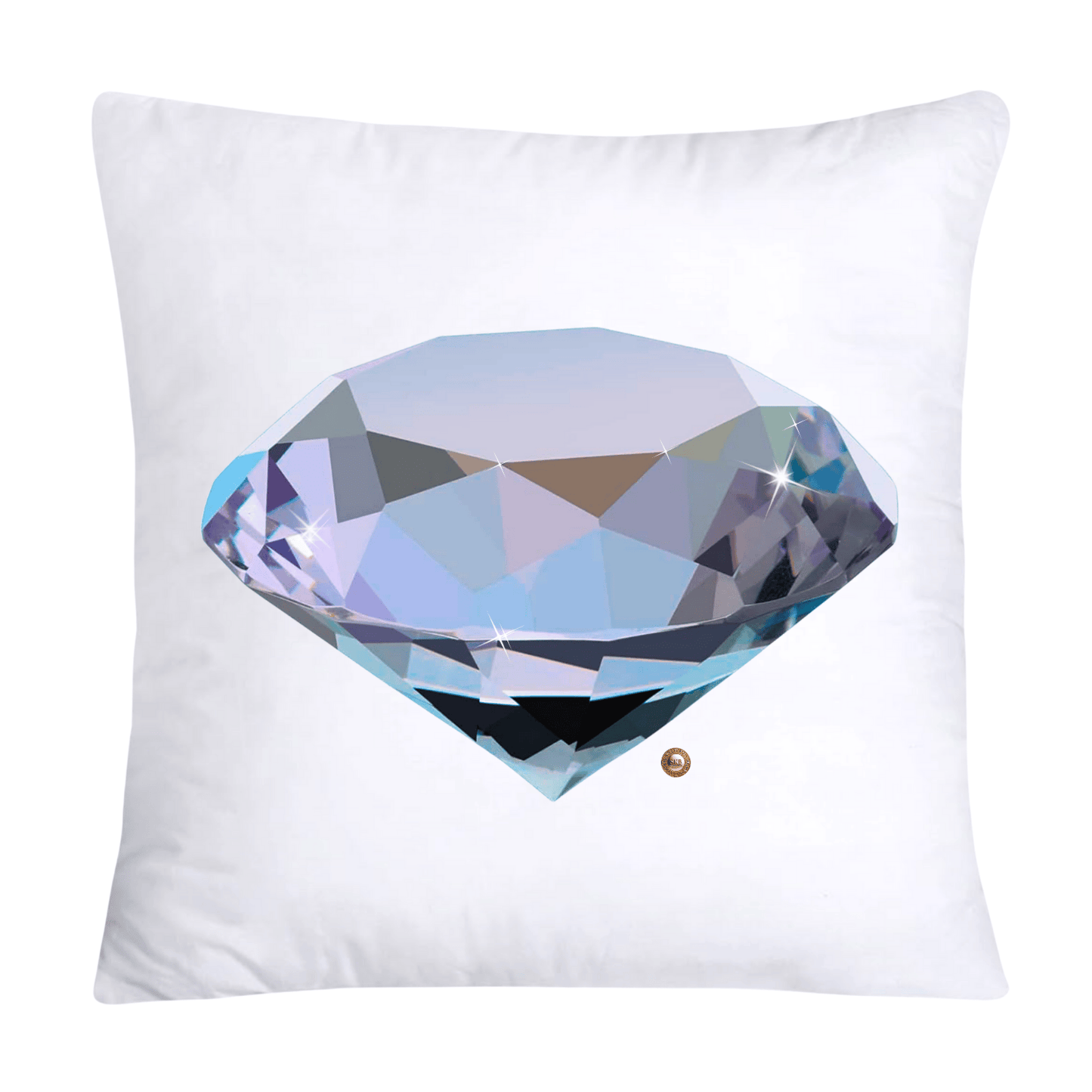 Sparkling Diamonds and Gemstone Pillow Covers 18x18-2745