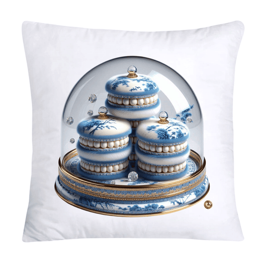 Blue Willow 18x18 Adorable Macaroon Throw Pillow Covers-2567