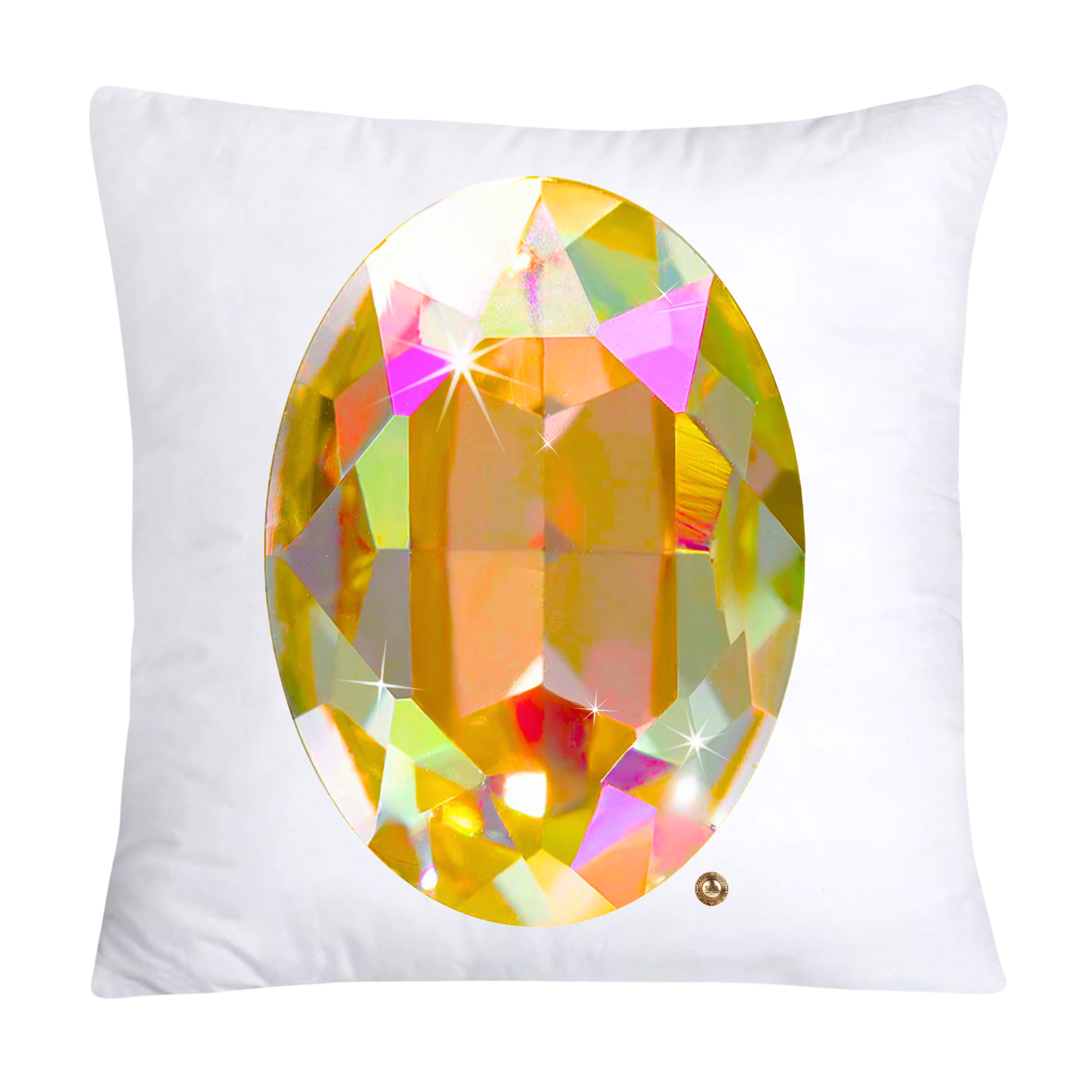 Sparkling Diamonds and Gemstone Pillow Covers-497