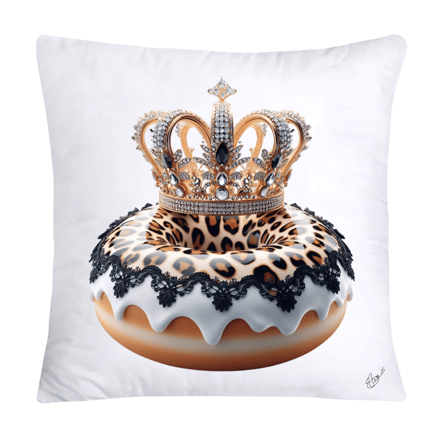 Wild and Royal Animal Print Donut Pillow Covers-2076