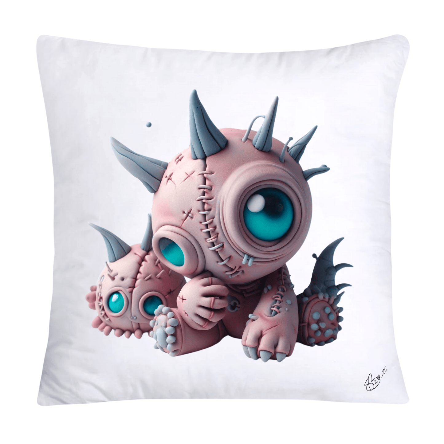 Monster Botched Babies “GOOGLE EYED” - Monster Pillow Covers - 2859