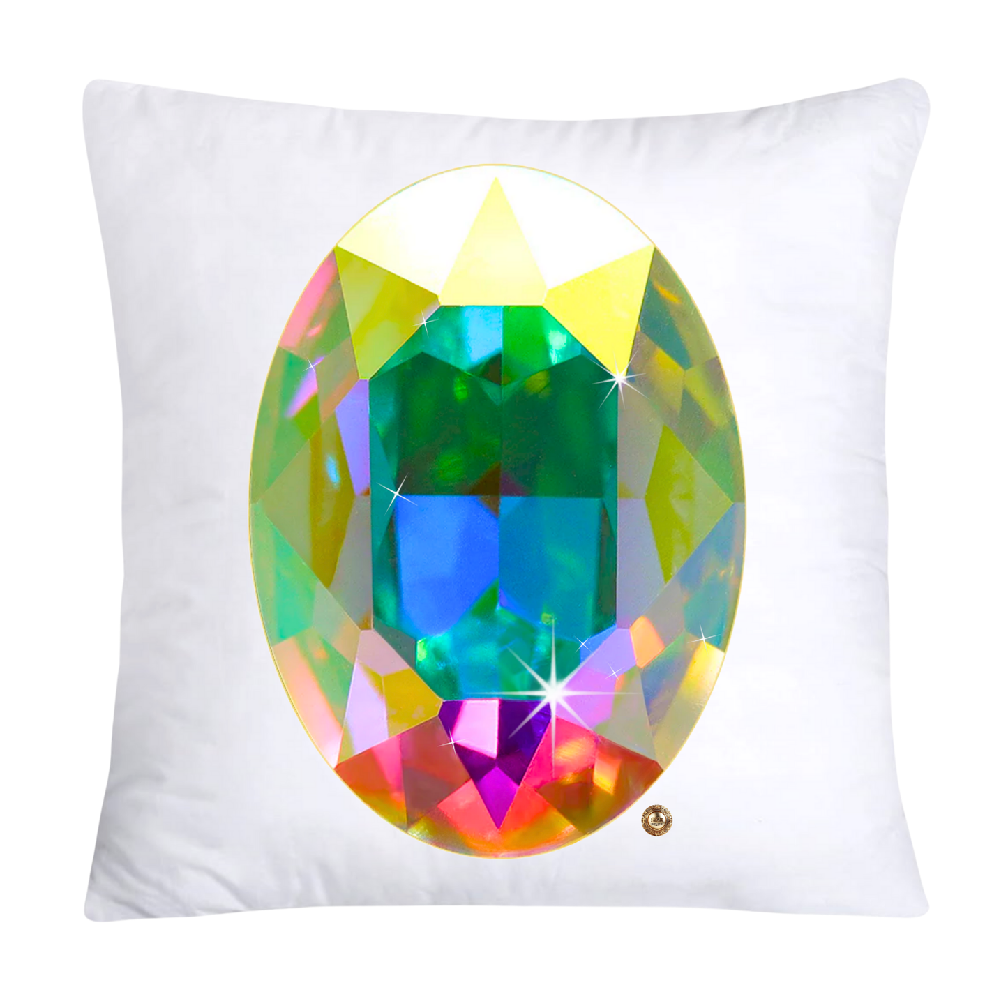 Sparkling Diamonds and Gemstone Pillow Covers-498