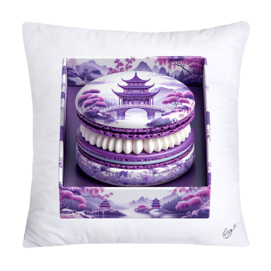 Purple Willow Sweetest Macaroon Throw Pillow Covers-264