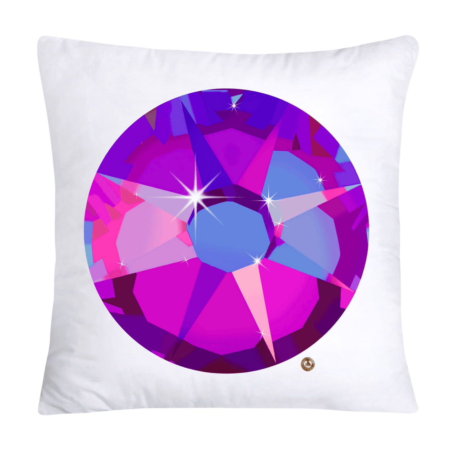 Sparkling Diamonds and Gemstone Pillow Covers-489