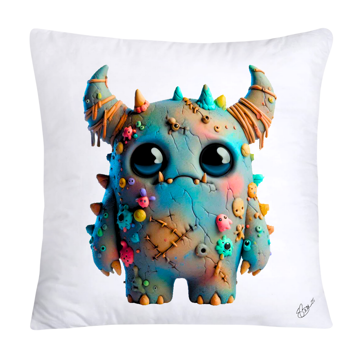 Monster Botched Babies “WART” - Monster Pillow Covers - 2647