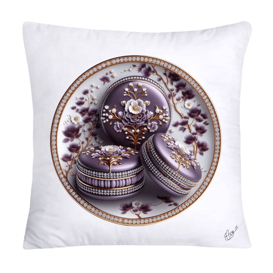 Purple Willow Sweetest Macaroon Throw Pillow Covers-270