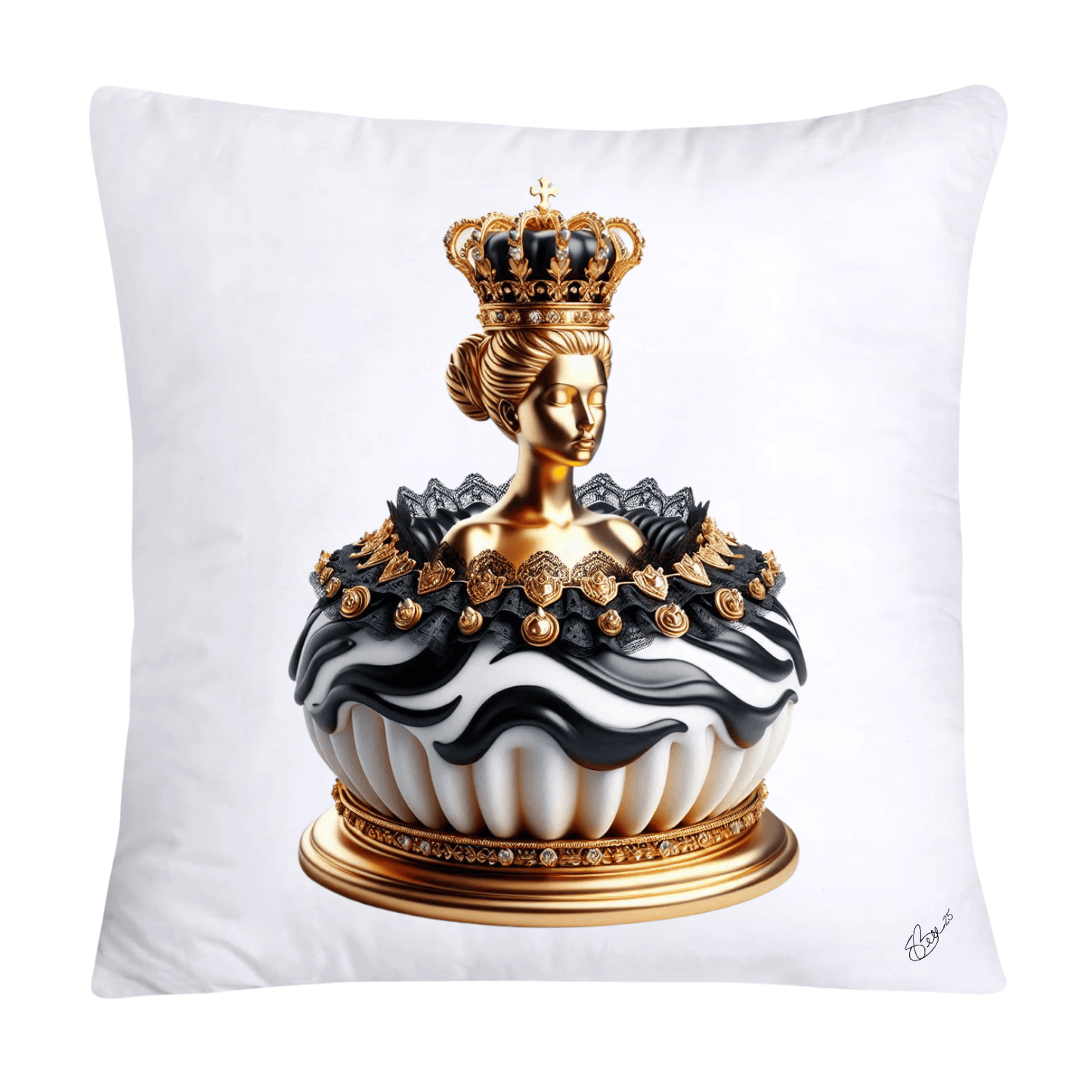 Wild and Royal Animal Print Donut 18x18 Pillow Covers-2050