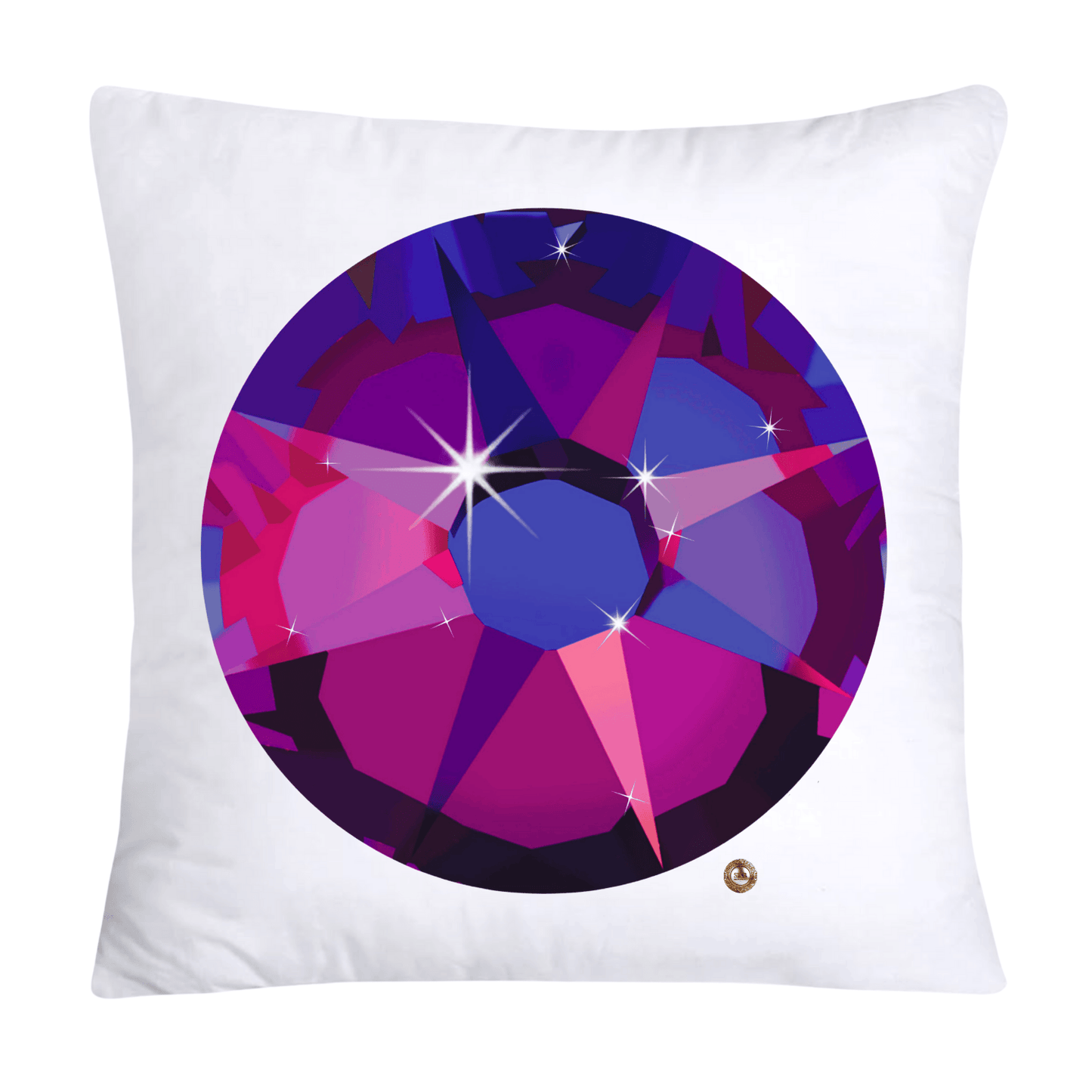 Sparkling Diamonds and Gemstone Pillow Covers-492
