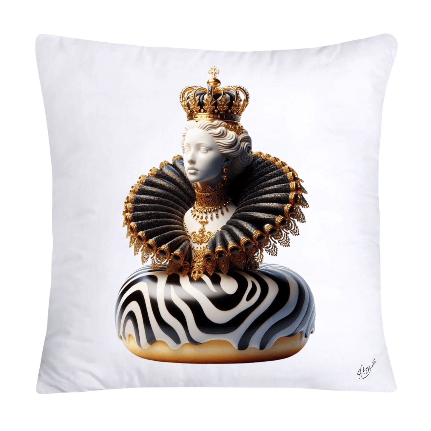 Wild and Royal Animal Print Donut 18x18 Pillow Covers-2035