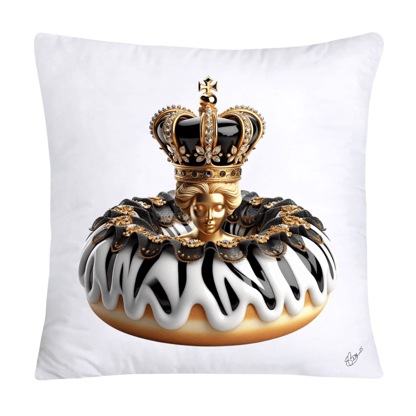 Wild and Royal Animal Print Donut Pillow Covers-2061