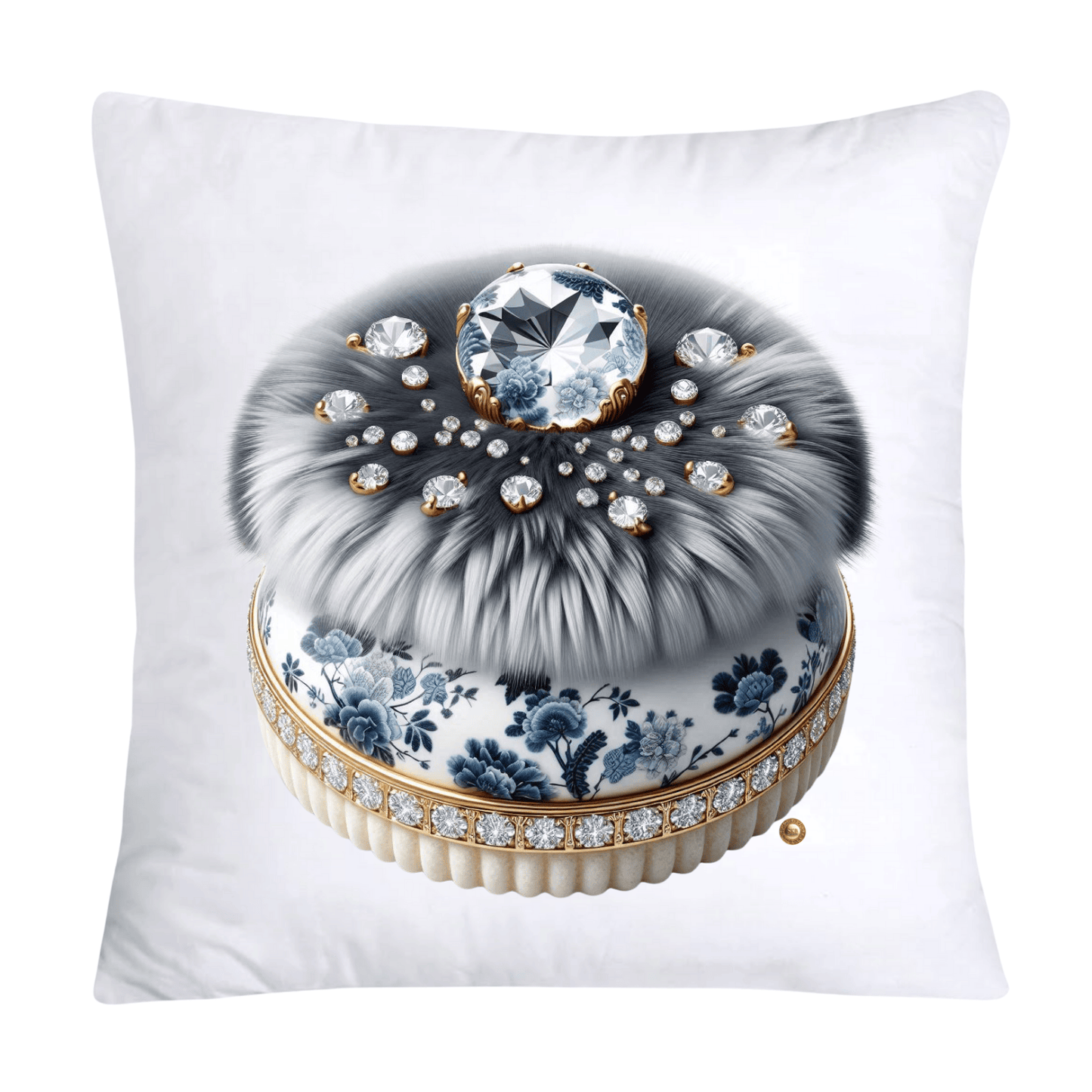 Blue Willow 18x18 Adorable Macaroon Throw Pillow Covers-1855
