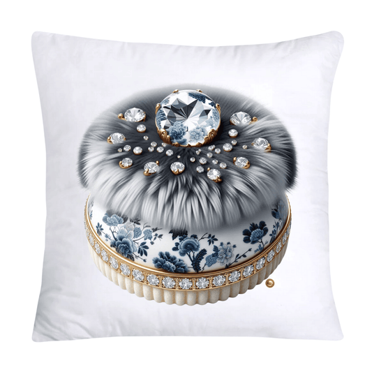 Blue Willow 18x18 Adorable Macaroon Throw Pillow Covers-1855