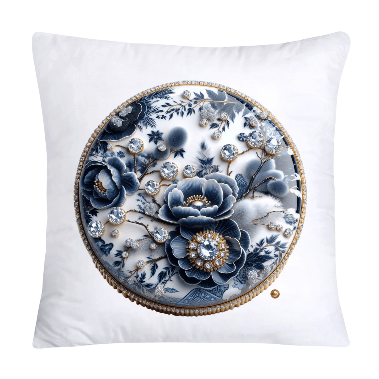 Blue Willow 18x18 Adorable Macaroon Throw Pillow Covers-1861