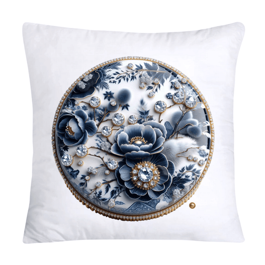 Blue Willow 18x18 Adorable Macaroon Throw Pillow Covers-1861