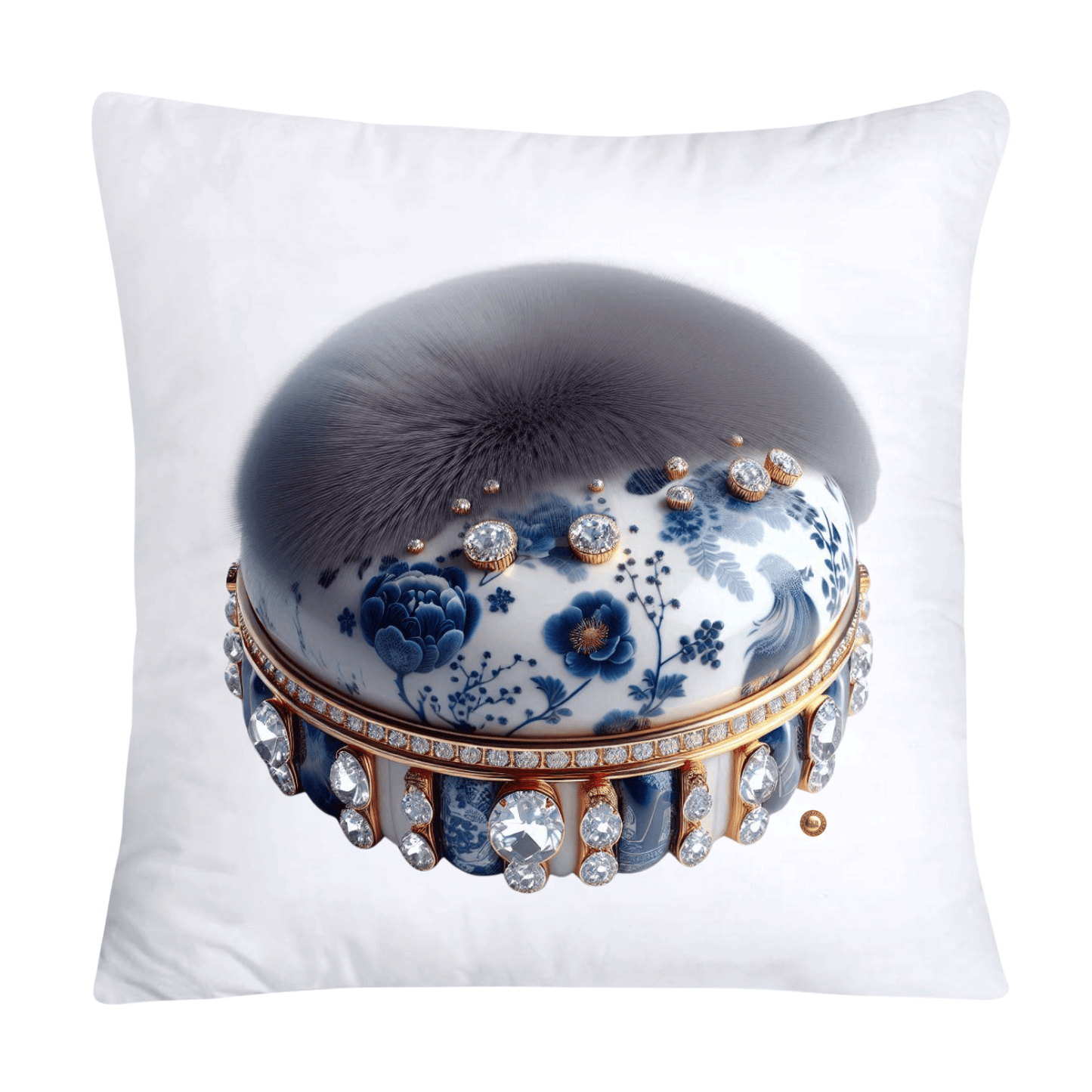 Blue Willow 18x18 Adorable Macaroon Throw Pillow Covers-1852