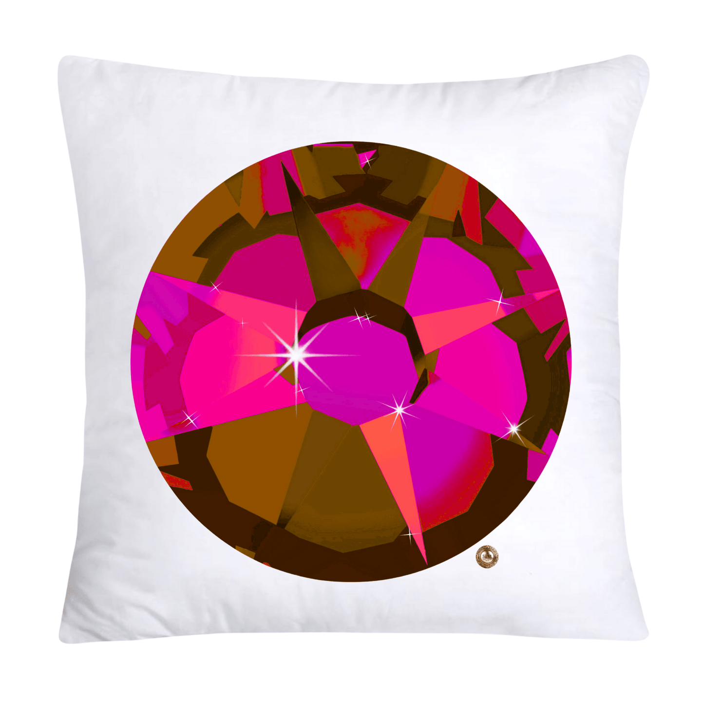 Sparkling Diamonds and Gemstone Pillow Covers-125