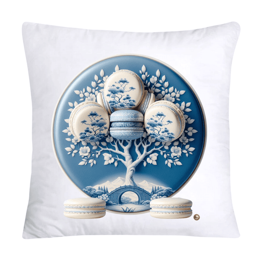 Blue Willow 18x18 Adorable Macaroon Pillow Covers-289