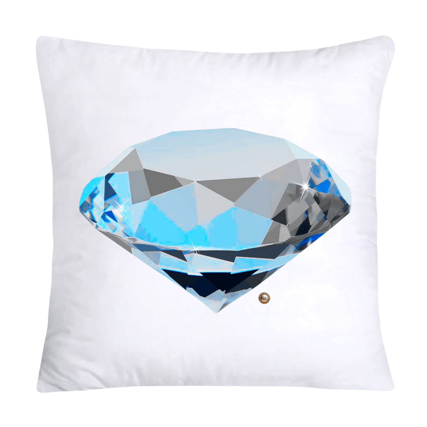 Sparkling Diamonds and Gemstone Pillow Covers 18x18-2747