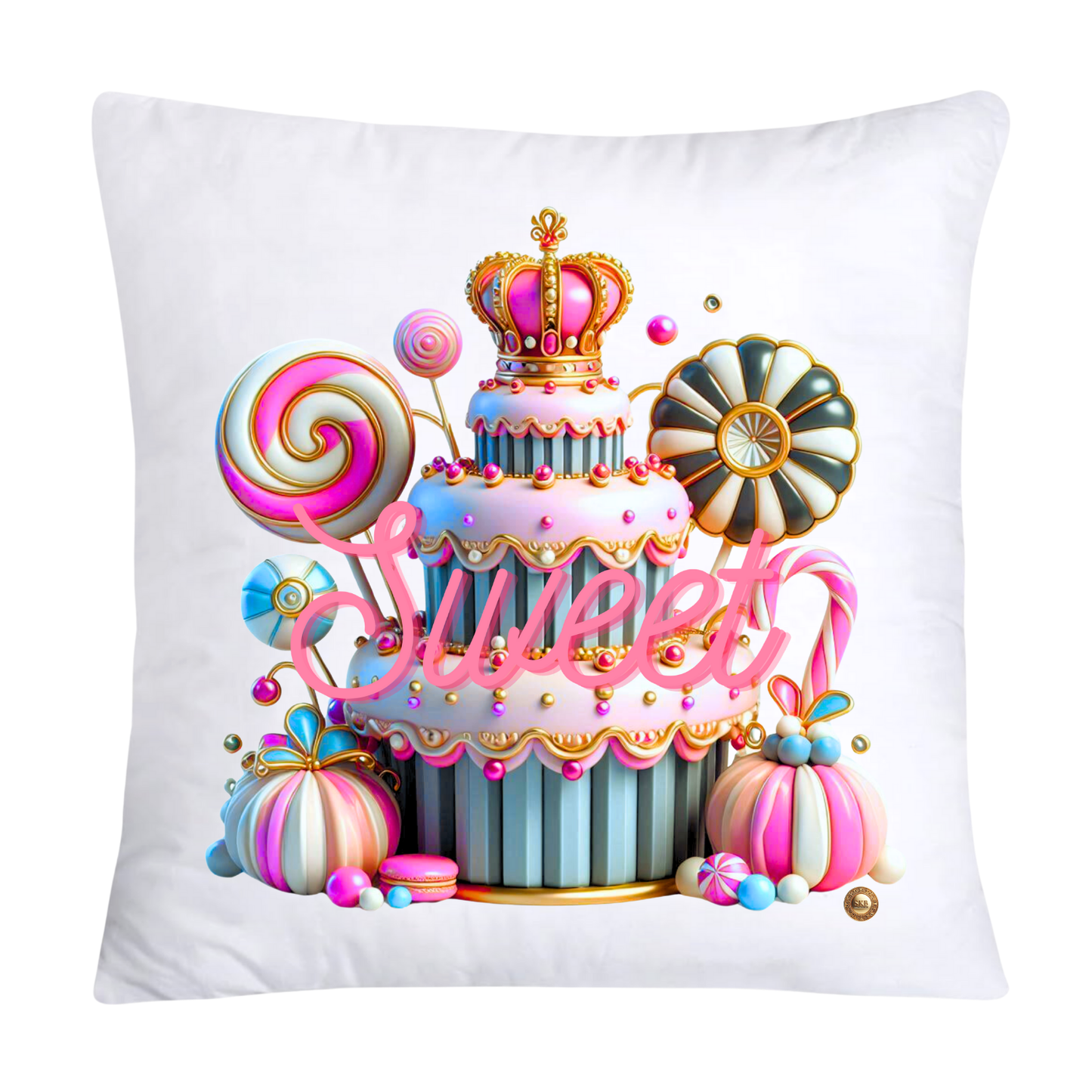 18x18 Cupcakes Donuts and Candy Speciality Pillow Covers-926