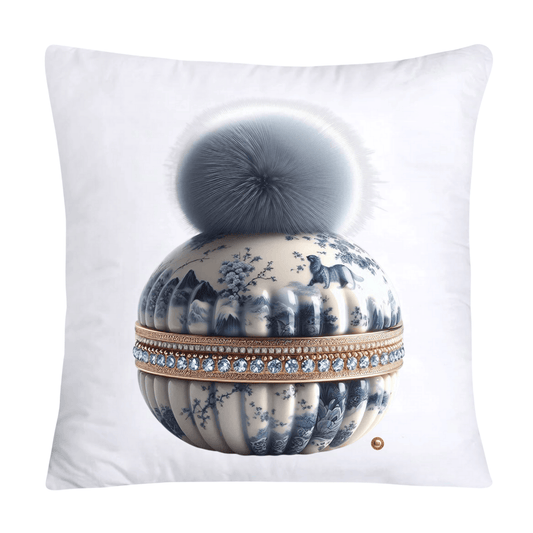 Blue Willow 18x18 Adorable Macaroon Throw Pillow Covers-1859