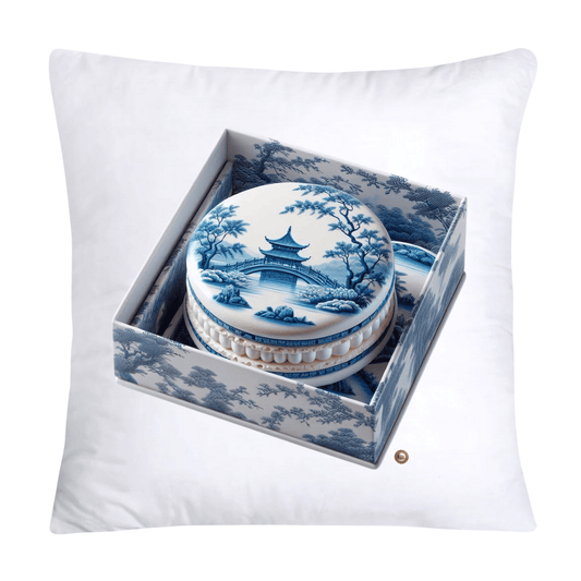 Blue Willow 18x18 Adorable Macaroon Pillow Covers-284