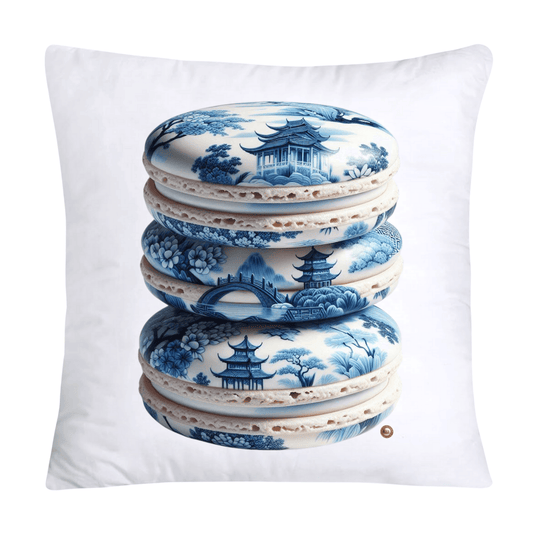 Blue Willow 18x18 Adorable Macaroon Pillow Covers-306