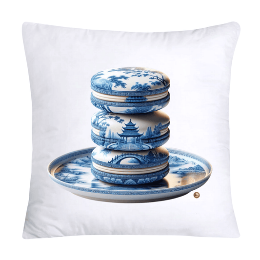 Blue Willow 18x18 Adorable Macaroon Pillow Covers-1918