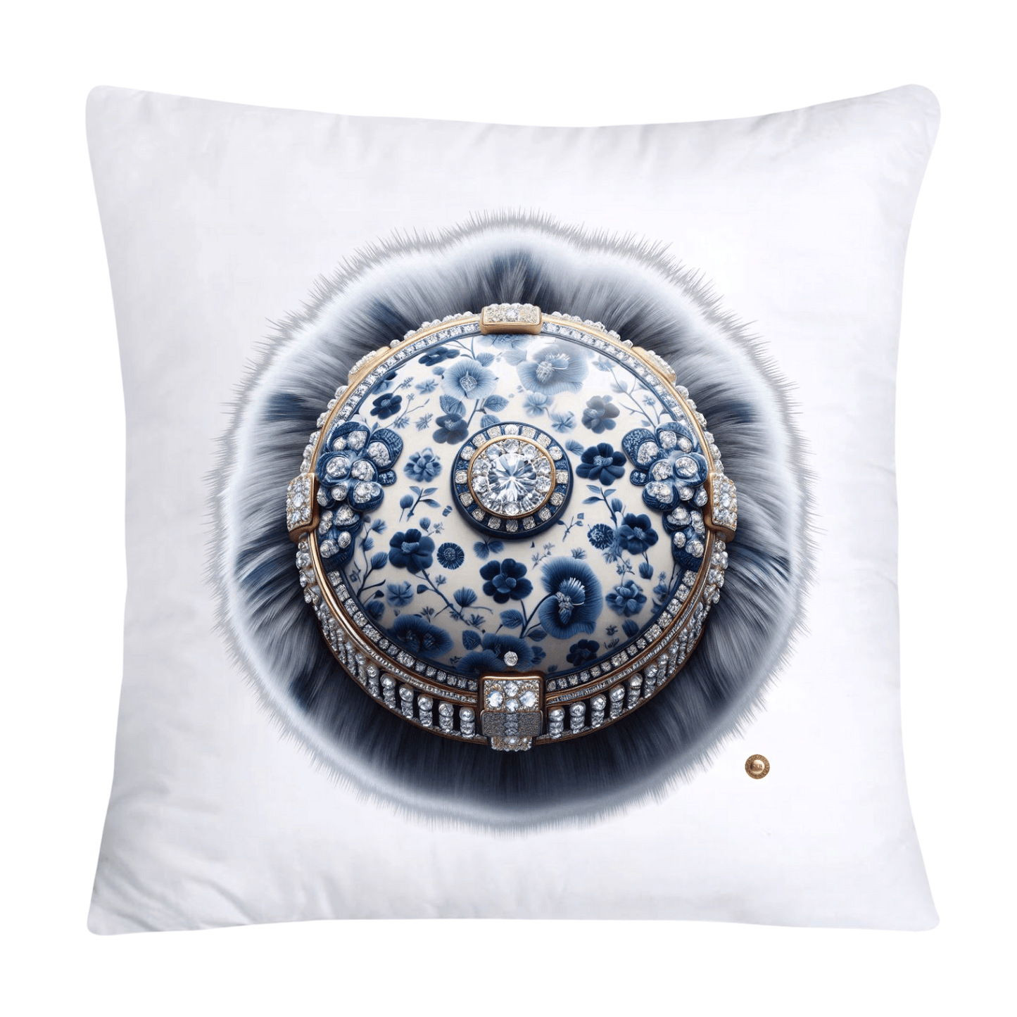 Blue Willow 18x18 Adorable Macaroon Throw Pillow Covers-1850