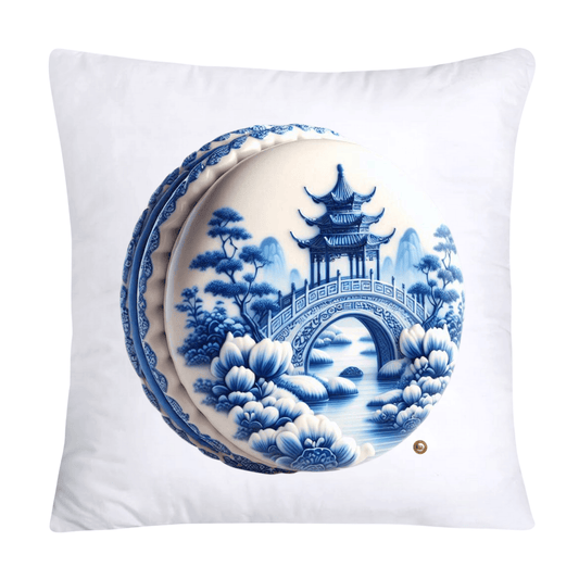 Blue Willow 18x18 Adorable Macaroon Pillow Covers-1910